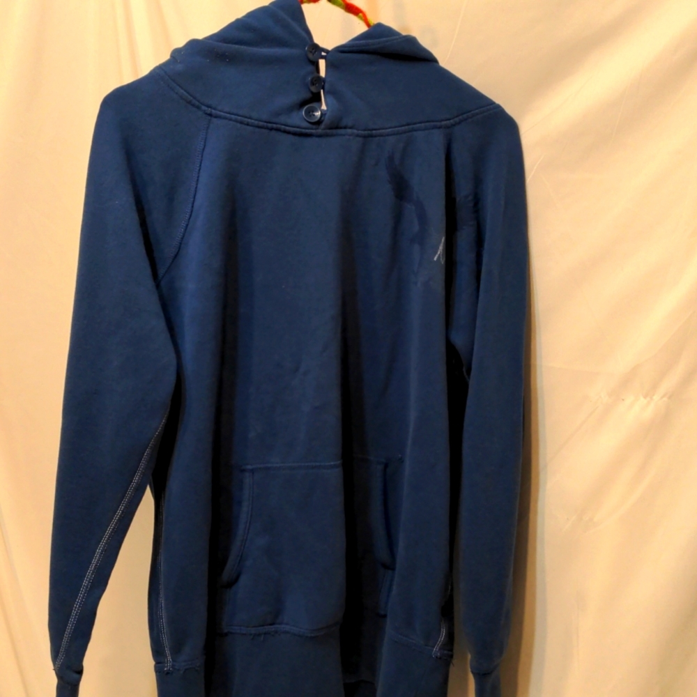 American Eagle Outfitters blue hoodie hooded jacket